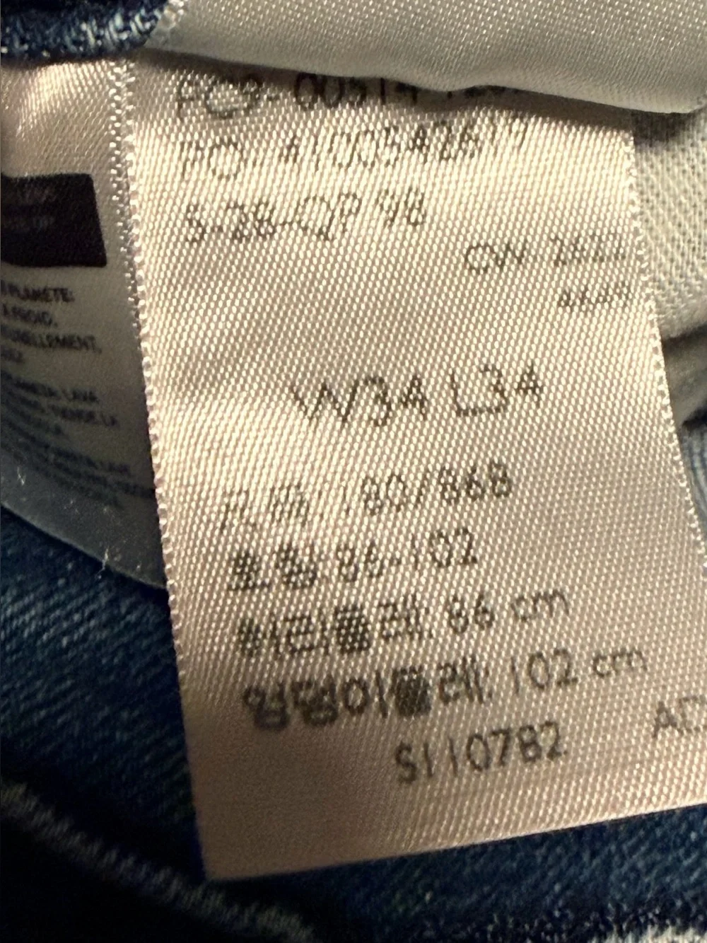 Levi's Light Blue Straight Men's Jeans Size 34x34